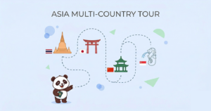 asia multi country tour