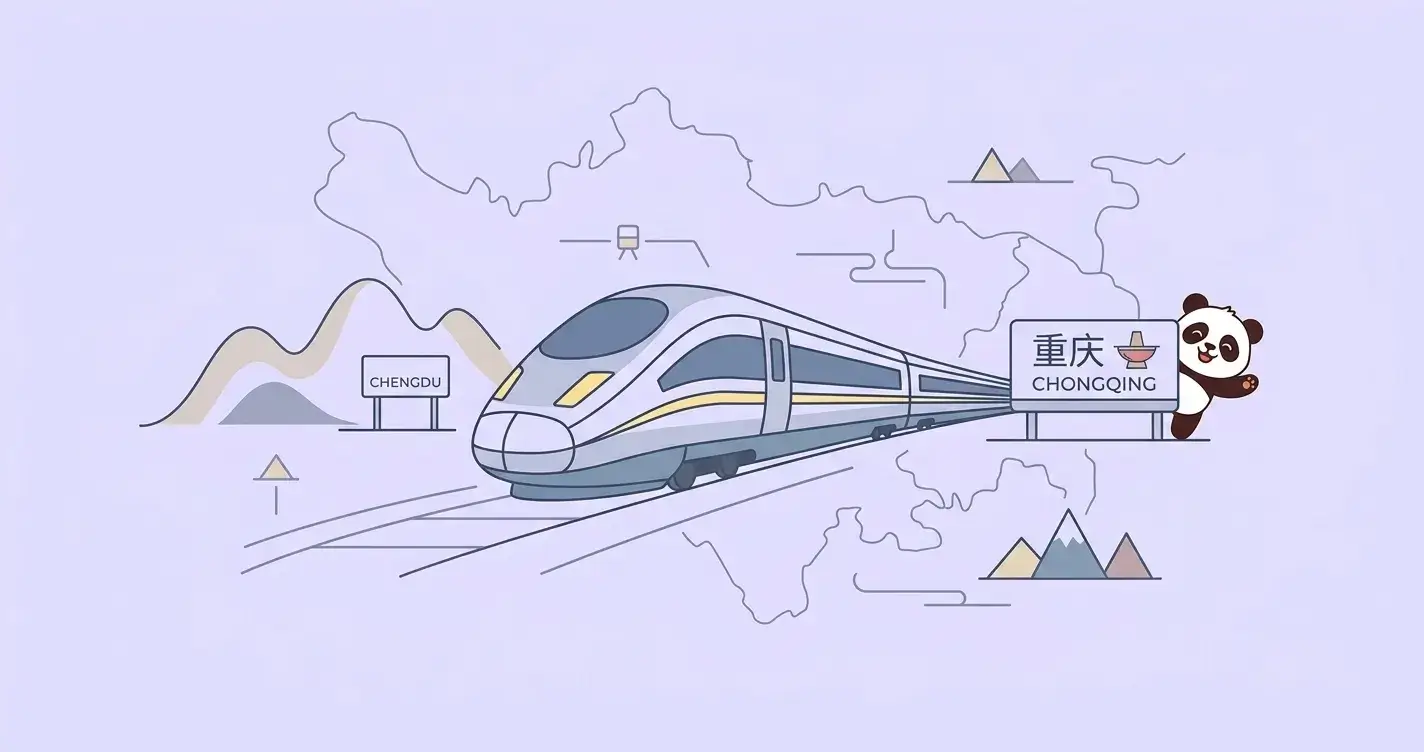 chengdu to chongqing train