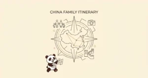 china family itinerary