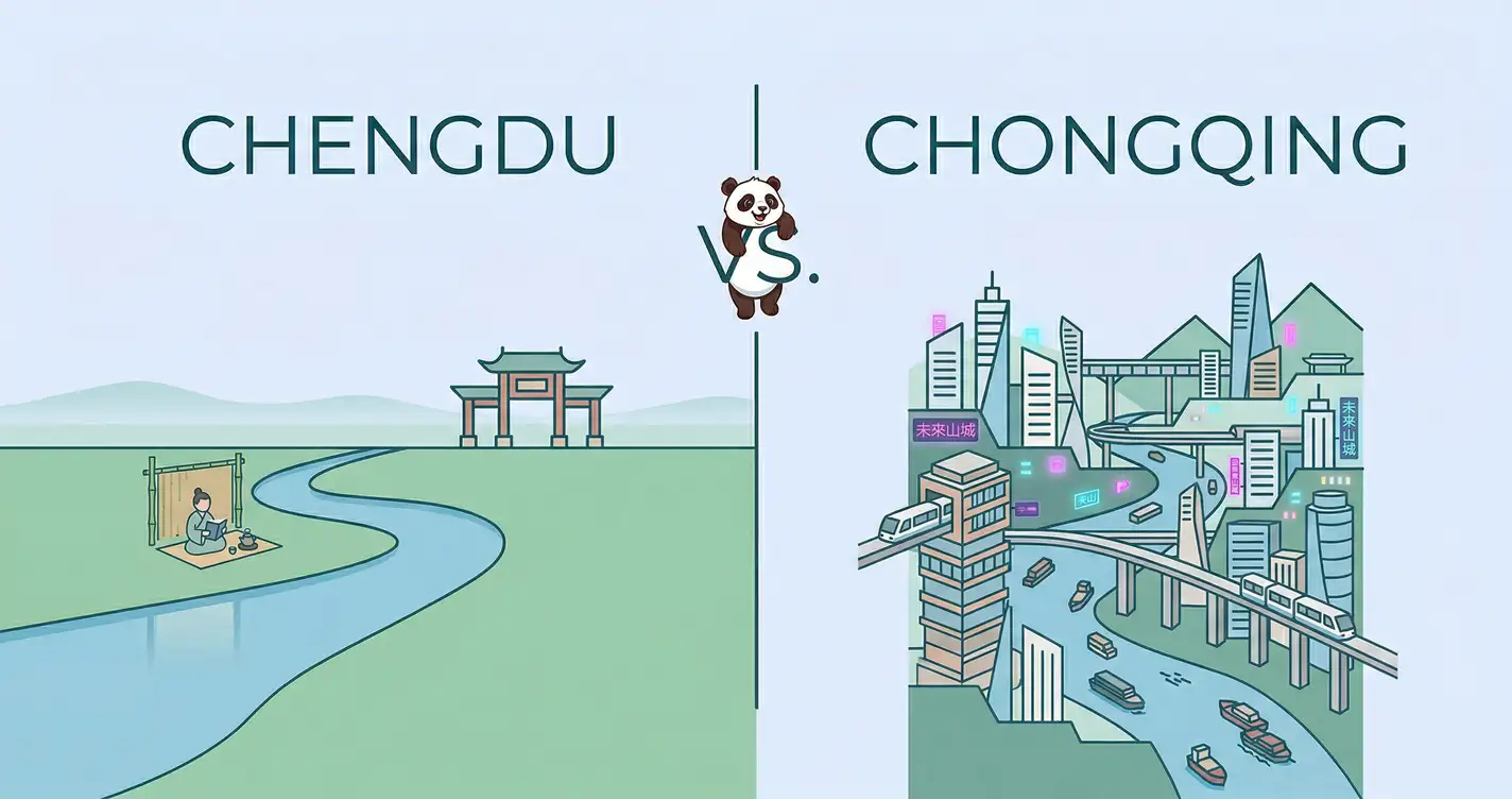 chongqing vs chengdu