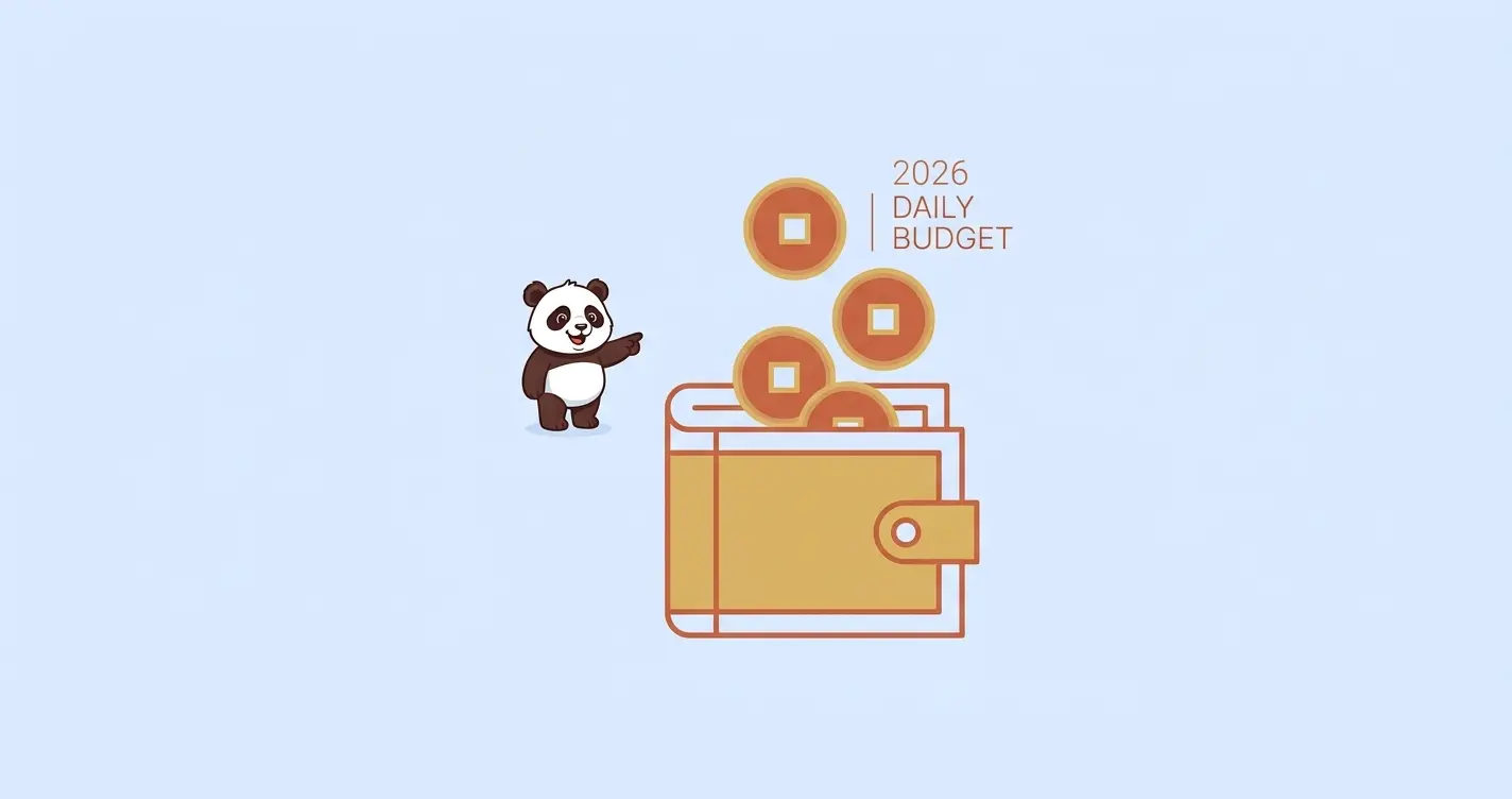 daily budget china 2026