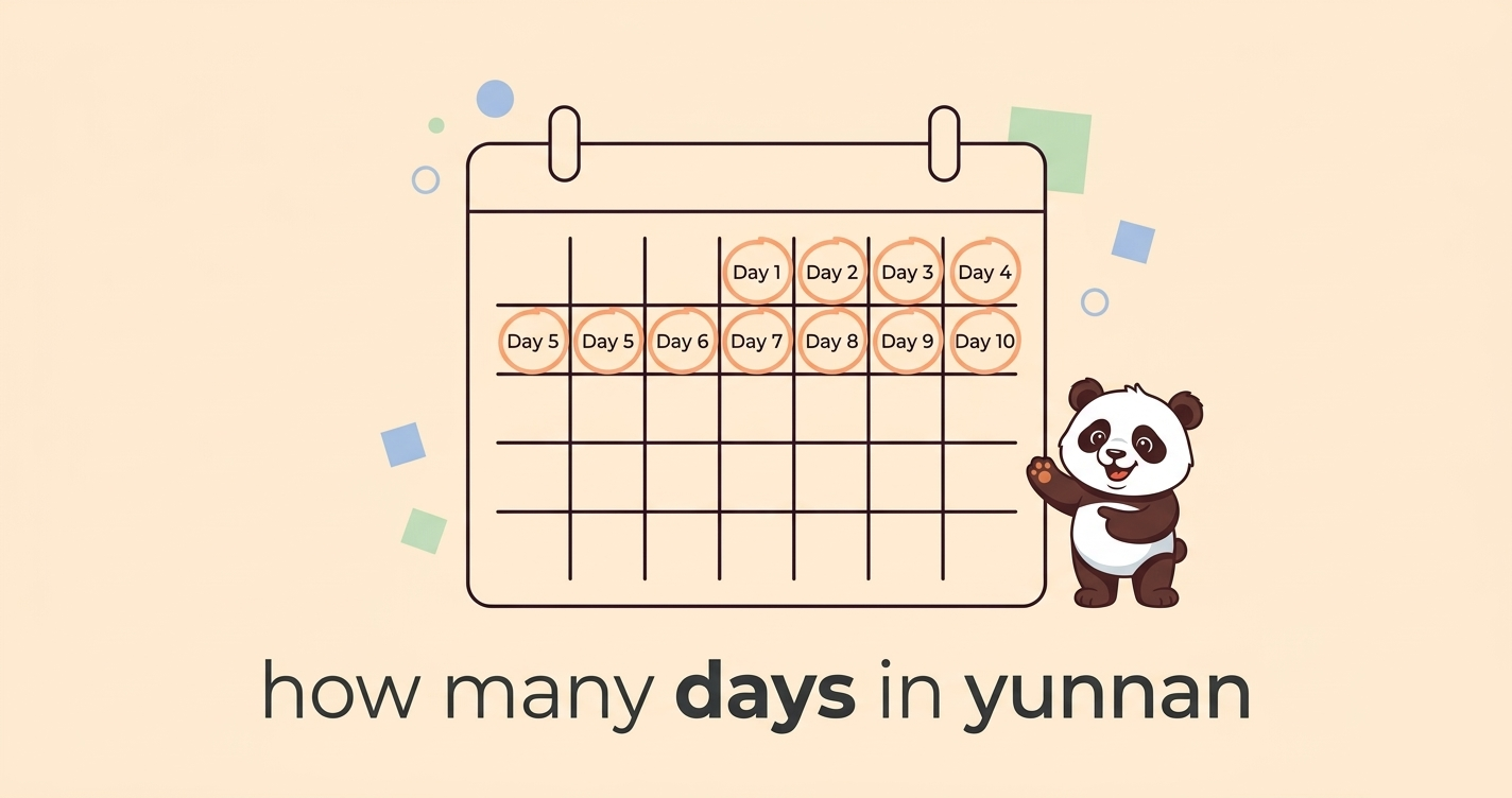 how many days in yunnan