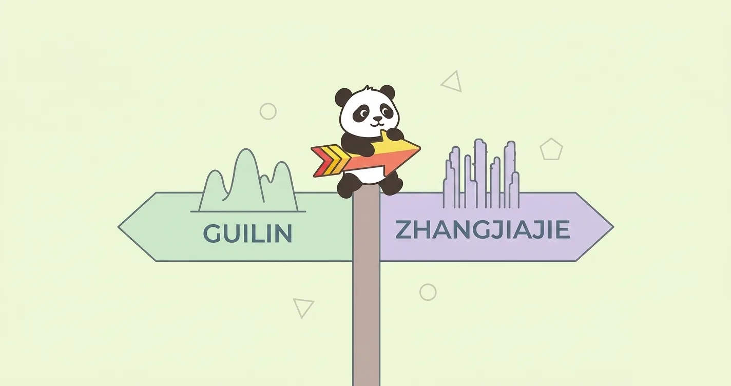 guilin vs zhangjiajie