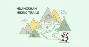 huangshan hiking trails