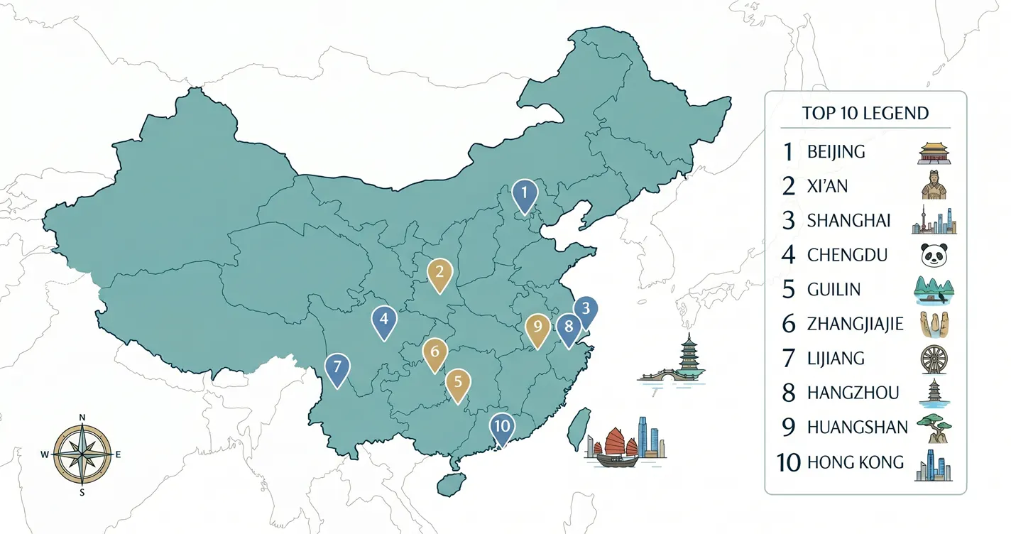 top 10 china destinations